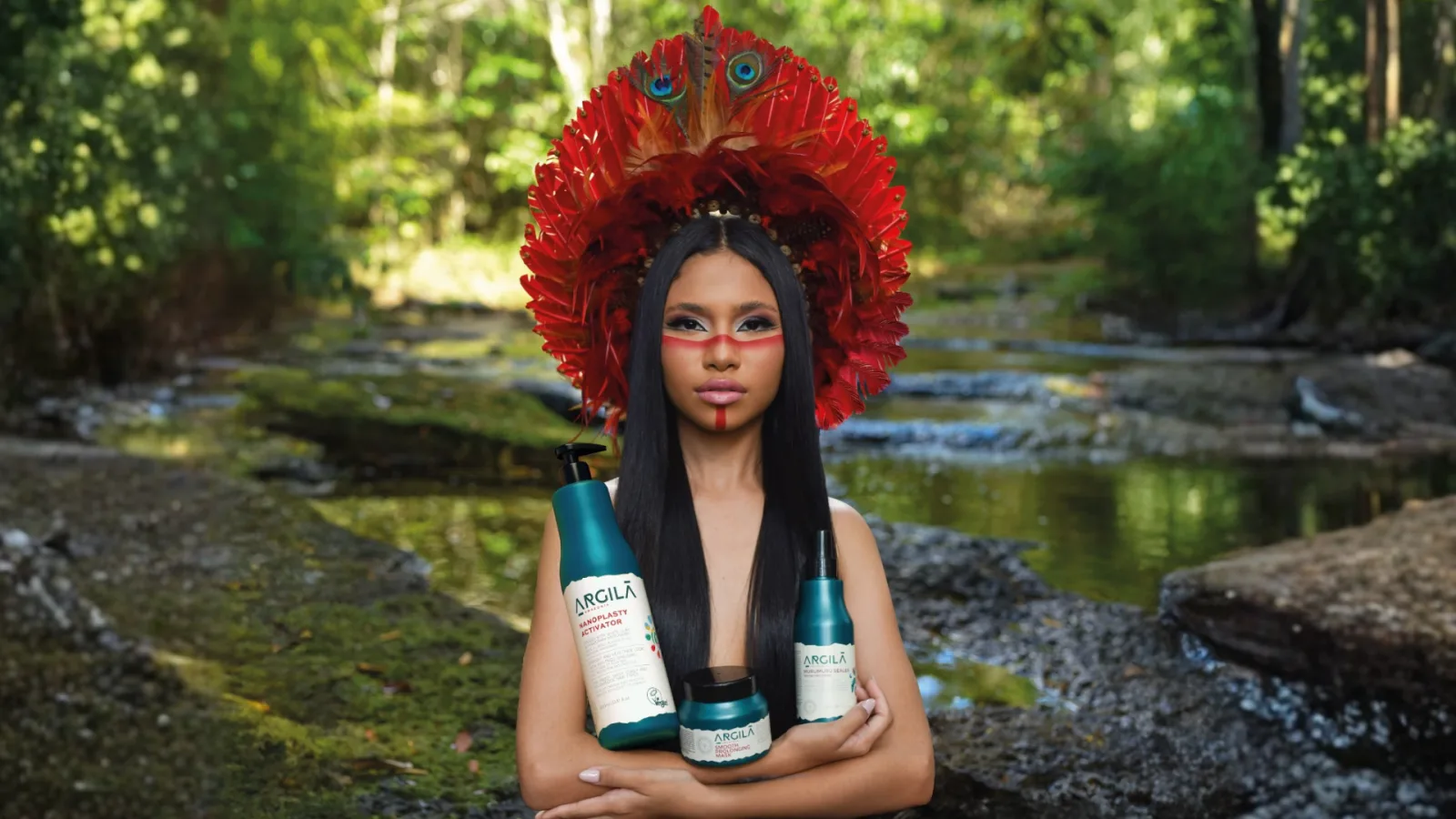 Argila Amazonia – zabieg prostująco-regenerujący